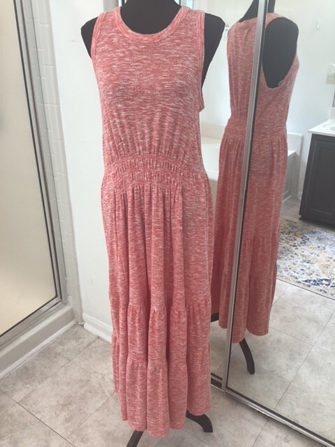 Lou & Grey for Loft Brick Red Sundress - Size L | eBay