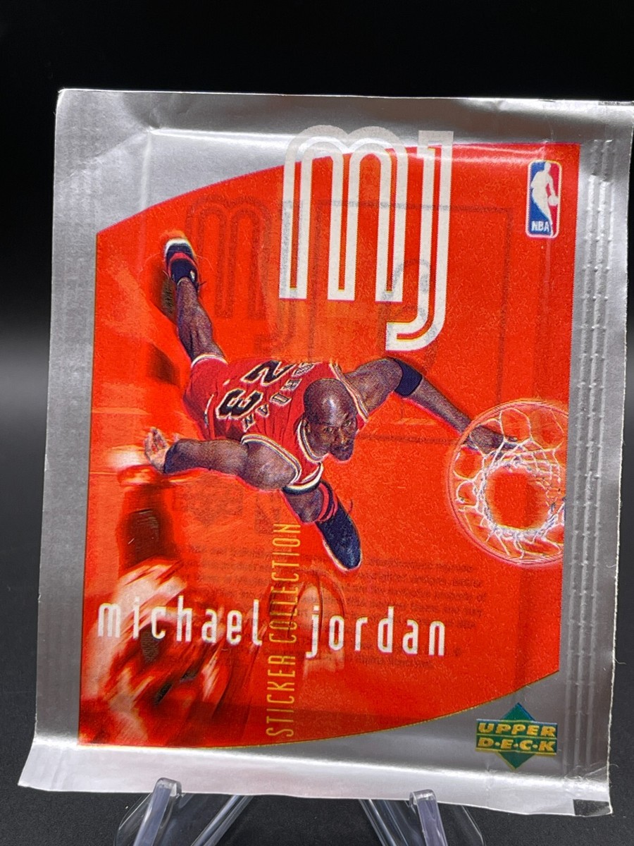 1998 Upper Deck MICHAEL JORDAN MJ Sticker Collection Pack of