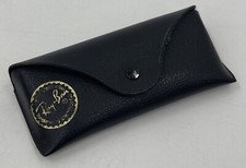 Ray Ban Authentic Black Semi Hard Side Aviator Eyeglasses / Sunglasses Case 1.5"