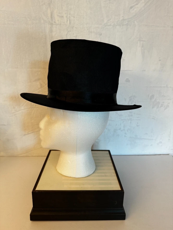 Fantasma Juguetes Sombrero Negro Plegable Halloween Disfraz Maestro de Anillos Mago Foto 3 de 4