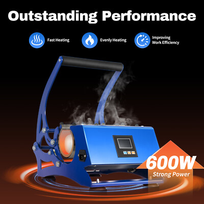 6 in1 Tassen Presse Becher 500W Heißpresse Cup Sublimation Tassenpresse