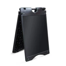 Jumbl A Frame Sign, 22” x 28” Display Surface, Outdoor Sandwich Board, Black