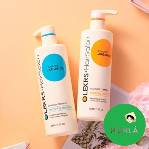 Olexrs Hair Salon Anti Hair Loss Shampoo and Conditioner - Set 500ml, Set 960ml