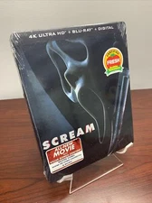 Scream  Steelbook (4K UHD+Blu-ray+Digital 2022) Factory Sealed