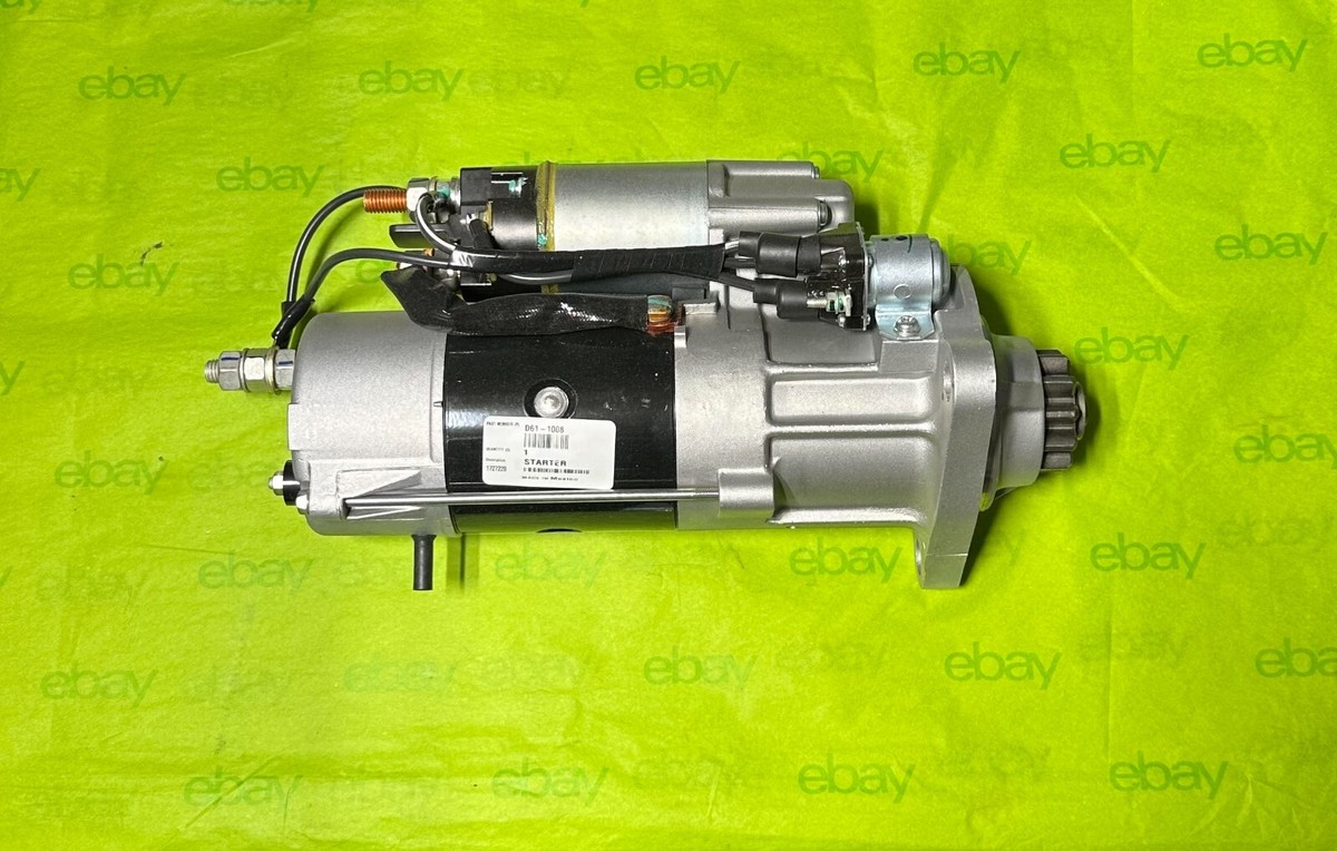 D61-1008 / D61-1013 Genuine Paccar Starter For MX EPA13 OEM - New