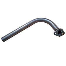 1" OD Exhaust Header Straight Pipe Honda Clone GX160 GX200 Engine Go Kart Parts