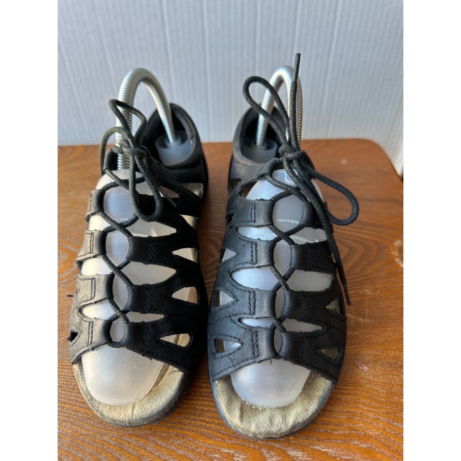 FILA Sandali slip on Earth Spirit Gel Row da donna con cinturino taglia 7 Sku 2946