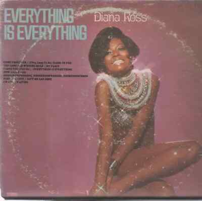 Diana Ross Everything Is Everything Motown Vinyl LP