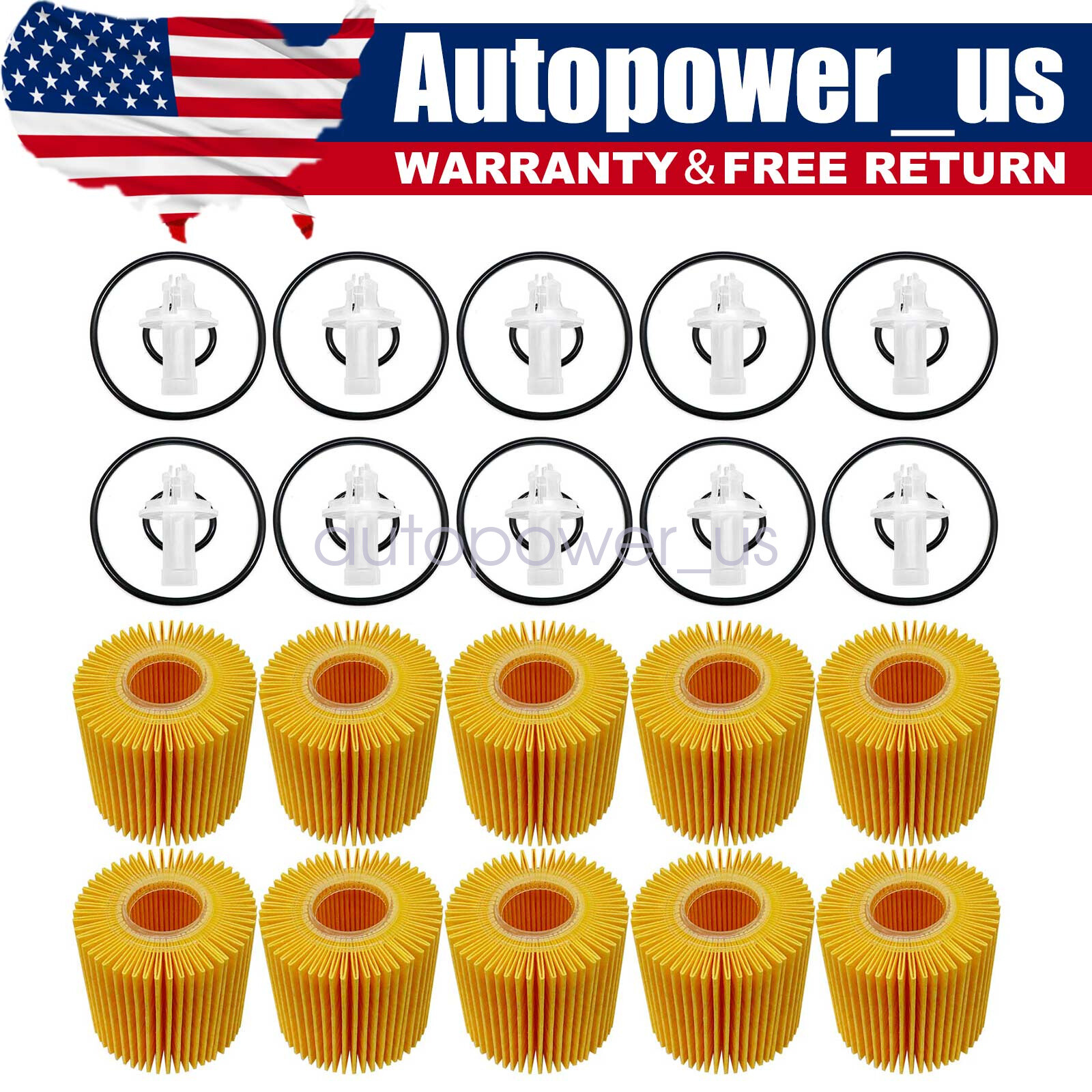 Filter Kit For Toyota Camry Sienna Highlander Rav4 2.5l 2.7l 3.5l