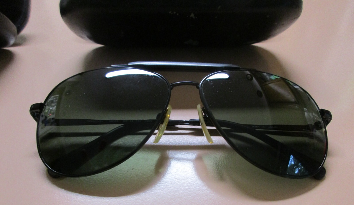 2 Vintage Nikon Aviator Sunglasses NK 4920-5 60 14 140 Marlboro