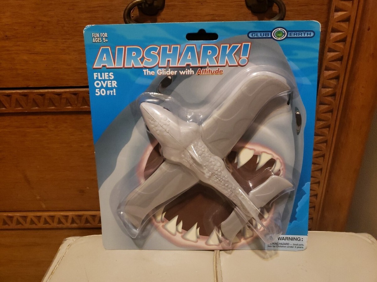 Airplane Slingshot Glider - Airshark Flies Over 50 Feet -Great