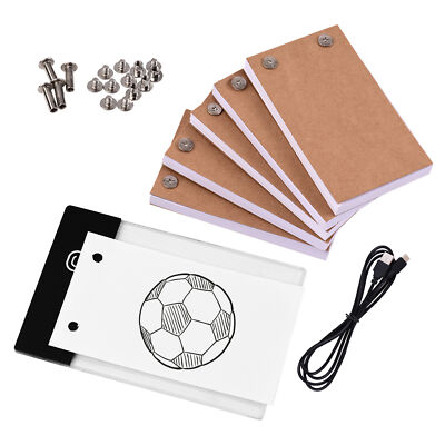Flip Book Kit Light Pad  Box  for Drawing Tracing 300 Sheets Paper H1Y1