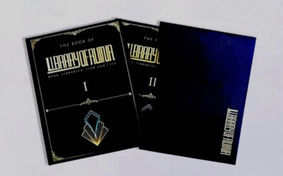 Library of ruina art book Korean ver. 2 books set Project Moon