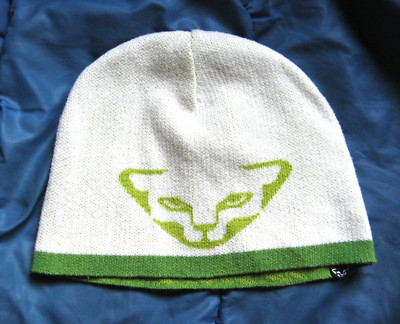 Dynafit Knit Beanie Size 58cm White & Lime Green