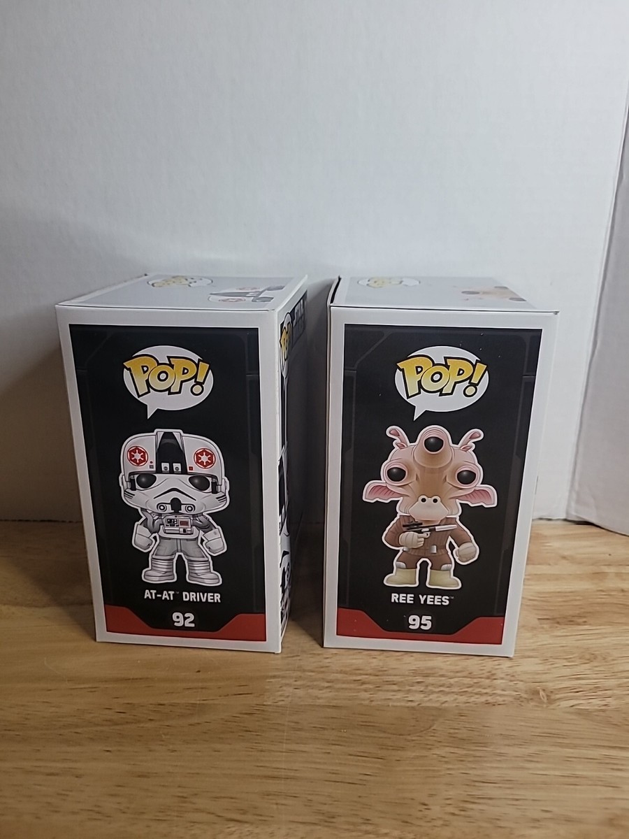 Funko Pop Star Wars - AT-AT Driver #92 & Ree Yees #95 Walgreens