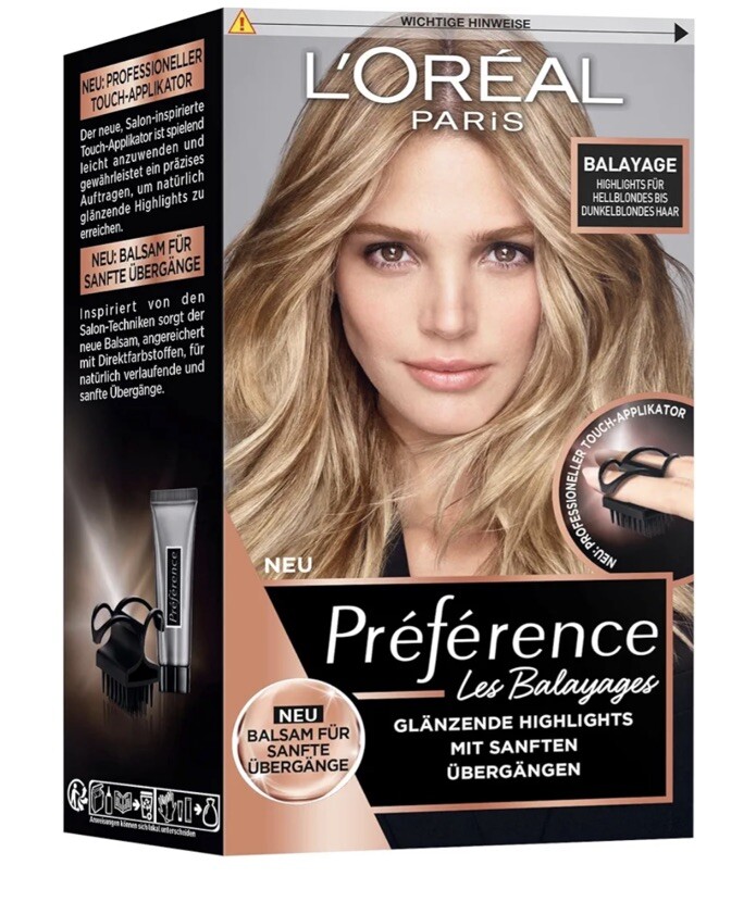 L'Oréal Préférence Balayage blond clair à foncé lot de 3 pour illuminer vos mèches