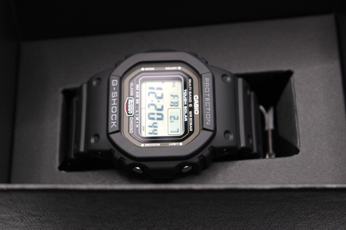 Casio G-Shock GW-5000U-1JF Solar Radio Atomic Digital Men`s Watch Made in Japan