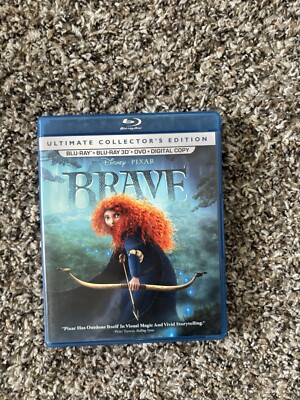 Brave (Blu-ray/DVD, 2012, 5-Disc Set, Ultimate Collectors Edition No Slipcover
