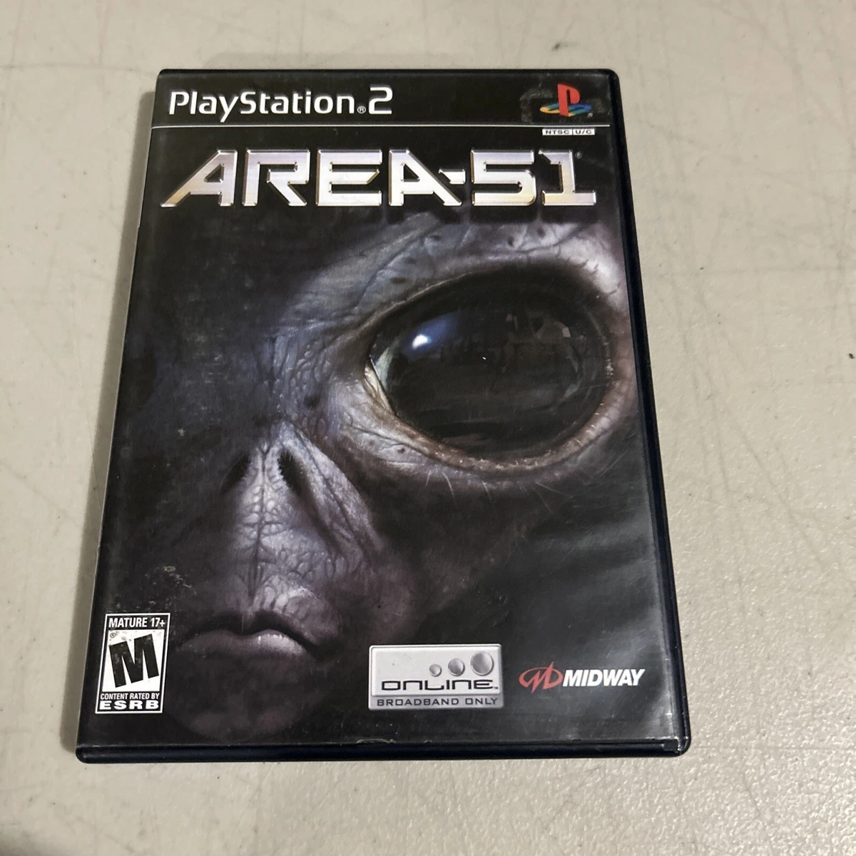 Sony PlayStation 2 NTSC-U/C US/CA Video Games) Area 51 for sale | eBay