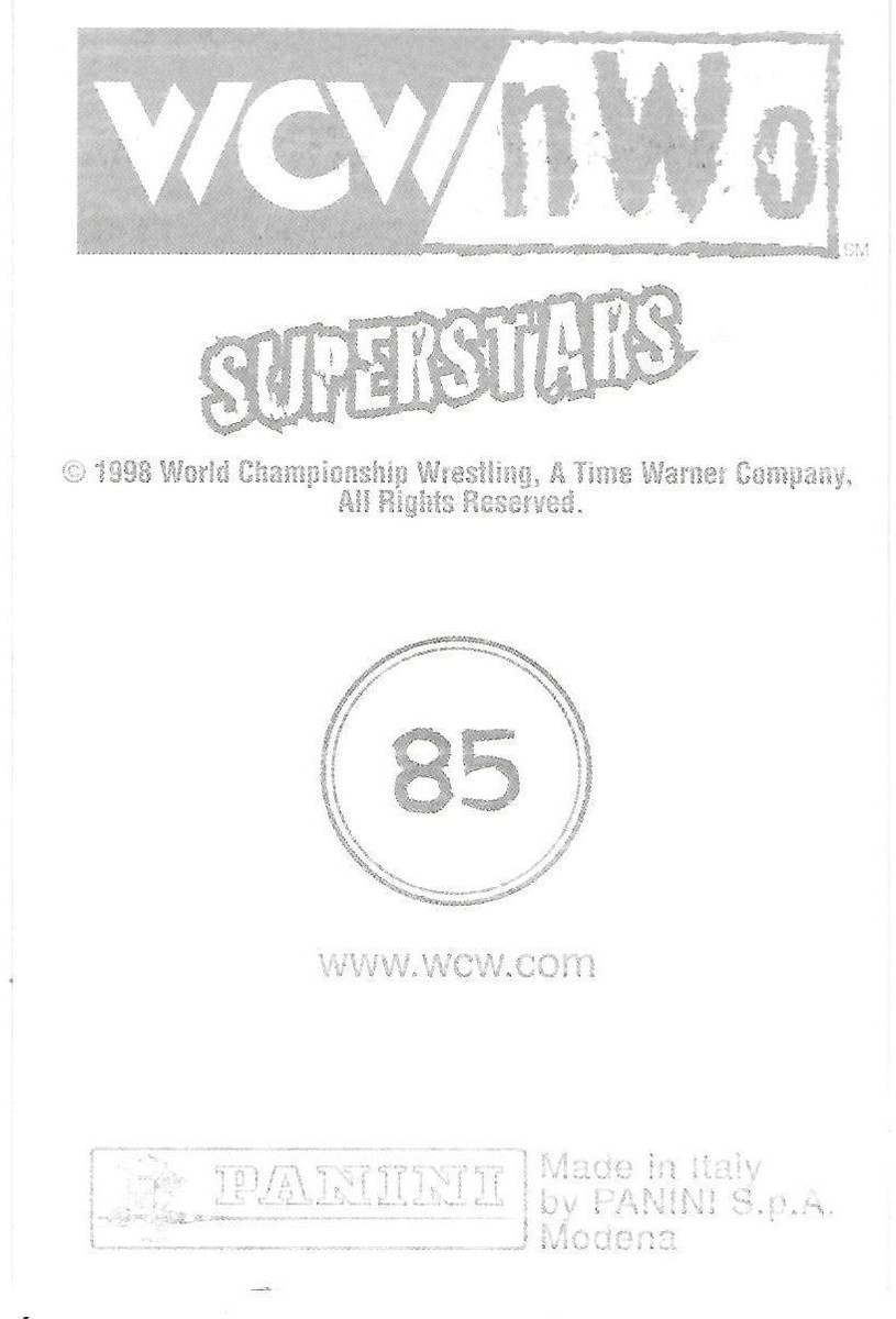 WCWフォトカードセット ✨7x Lot WCW/NWO Superstars Photocard Pack (1998 Panini) NEW