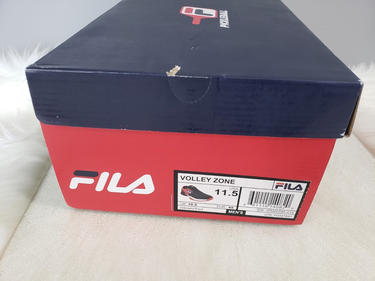 NEW 11.5 Fila Men\'s Volley Zone‎ Athletic Non Marking Indoor Court Pickleball Men main image 2