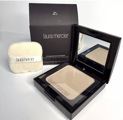 Laura Mercier Foundation Powder ~ 2N1 No 2 - Full Size ~ New  ~ Discountinion 
