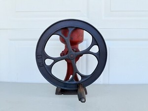 Antique  Coffee Grinder No. 1-1/2  Burr Grain Mill Cast Iron