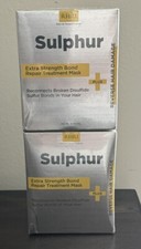 2pk RHRI Sulphur Medicated Intense Bond Repair Treatment Mask 8.45 oz each