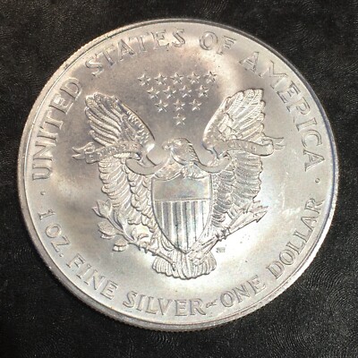 1995 Uncirculated American Silver Eagle US Mint Issue 1oz Pure