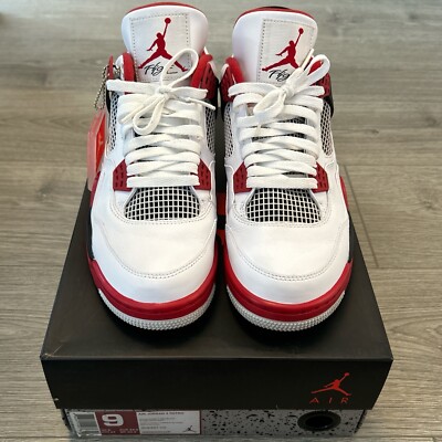 Nike Air Jordan 4 Retro Fire Red 2012 Uk 8. | eBay UK