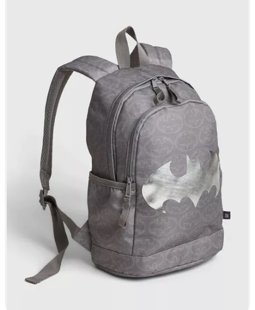 batman backpack jansport The vs Joker Batpack It is constructed from Black polyester for durability with one large main compartment and a front utility pocket with organizer for plenty of storage options G618 Batman 3-piece Backpack Set