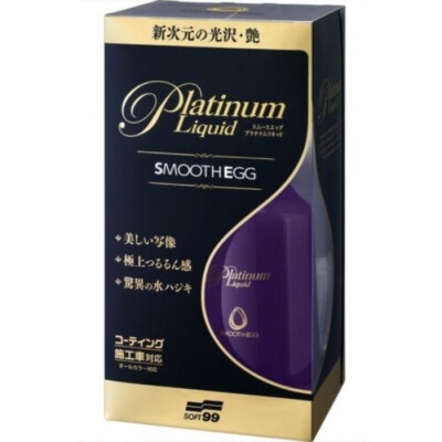 ( 103,91 /L) SOFT99 Smooth Egg Platinum Liquid Topping für Versiegelungen 230ml