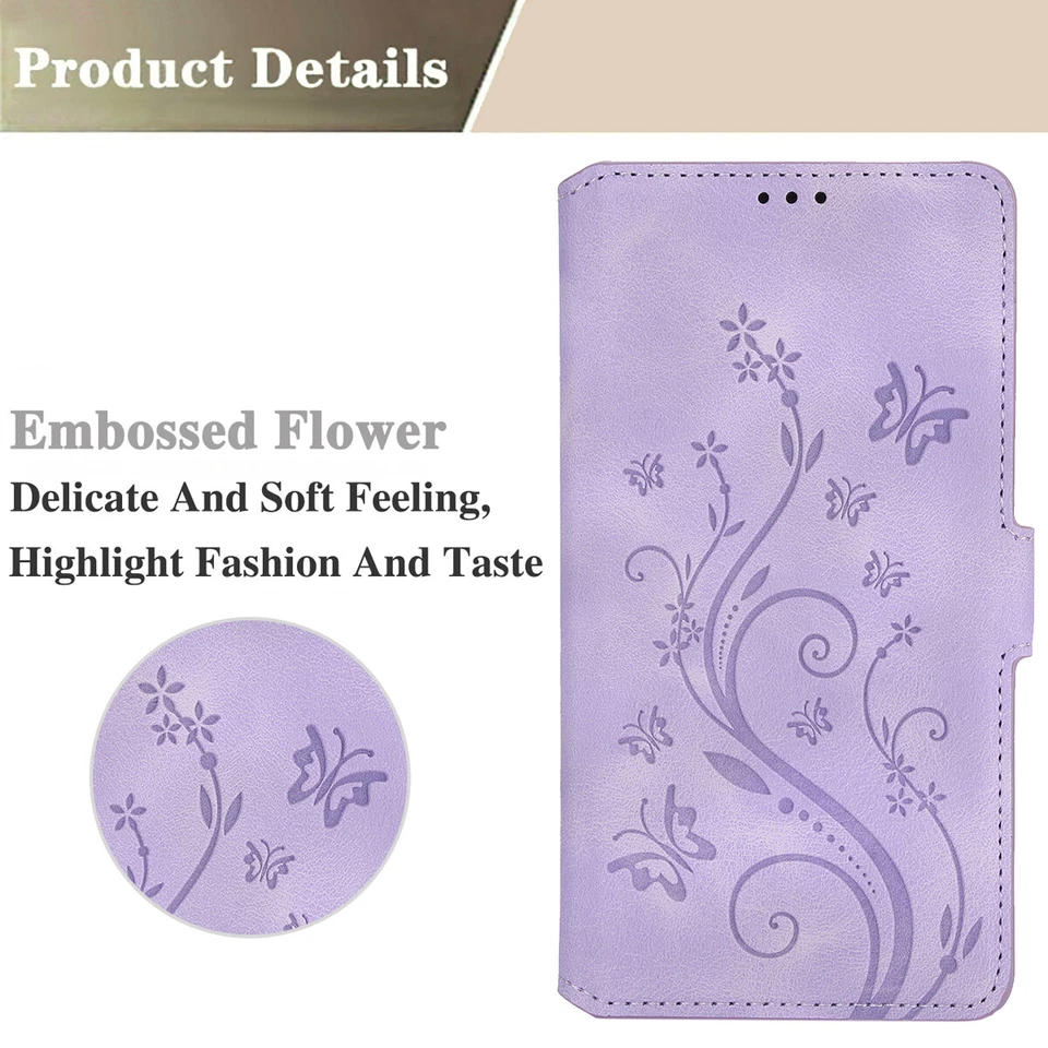 For Samsung Galaxy S25 Ultra S24 S23 S22 Plus Leather Zipper Wallet Phone Case - Image 4 of 4