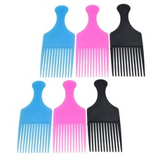 6pcs Hairdressing Comb Hair Styling Combs Hair Salon Combs for Barber Shop