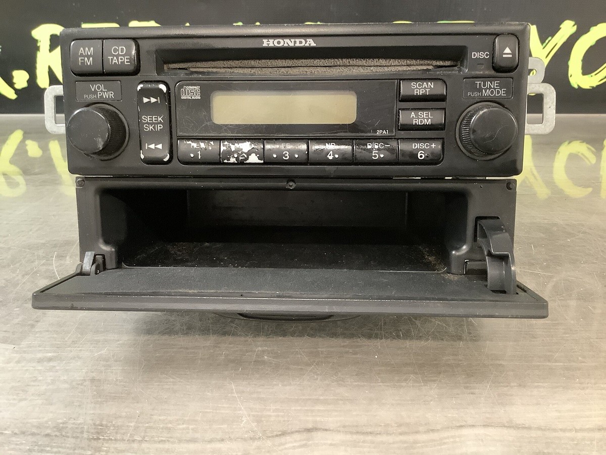 1999 HONDA ACCORD EX 4DR AM FM RADIO CD PLAYER OEM 1998 2000 2001