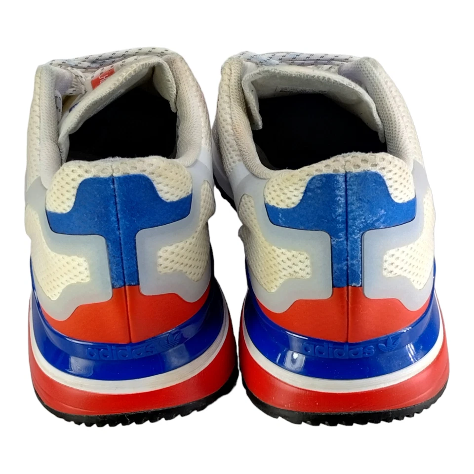Adidas Originals ZX 750 Low Cut Sneakers RFx746 Red White Blue Tricolor Mens 14 - Image 4 of 4