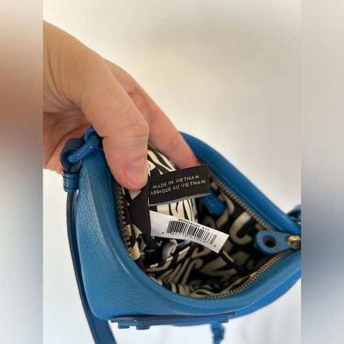 Blue Marc By Marc Jacobs Leather Crossbody - Picture 8 of 10
