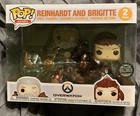Funko Pop SDCC 2019 Exclusive Blizzard Overwatch: Reinhardt and Brigitte 2-Pack