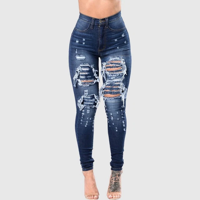 Pantalones Jeans Vaqueros De Mezclilla Colombianos Levanta Cola Ropa De Mujer - Imagen 2 de 4