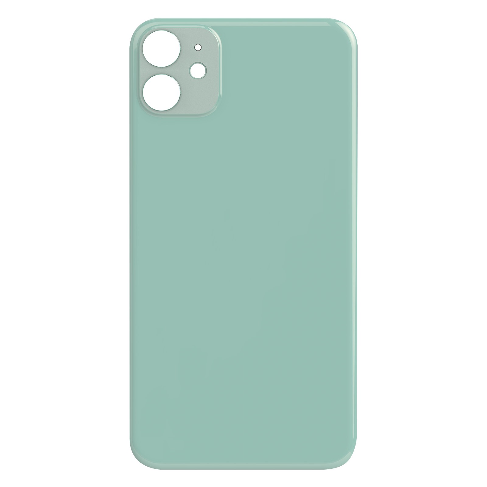 Vitre arrière iPhone 11 Vert Clappio - Finition premium en verre minéral