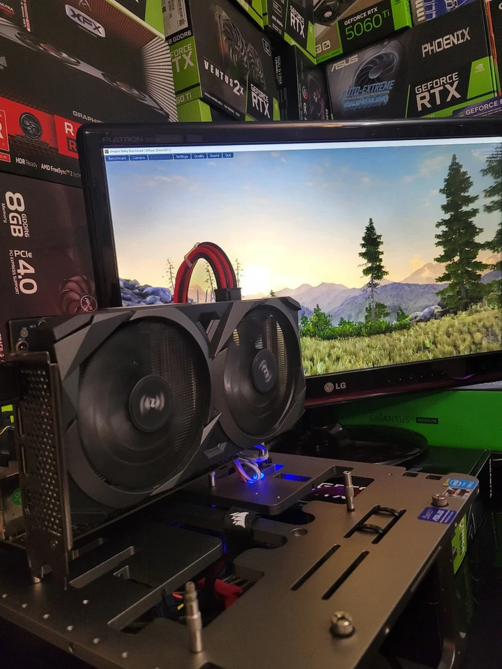 MSI NVIDIA GEFORCE RTX 3060 12gb Ventus 2X PC Gaming Graphics card Expert Tested - Image 4 of 4