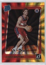 2021-22 Panini Donruss Rated Rookie Holo Red & Gold Laser Corey Kispert #233 0pm