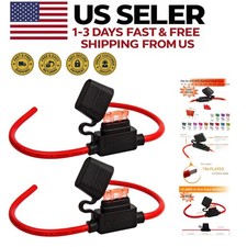 Reliable 10 AWG Inline Fuse Holder 40A Durable, Waterproof, Easy to Install