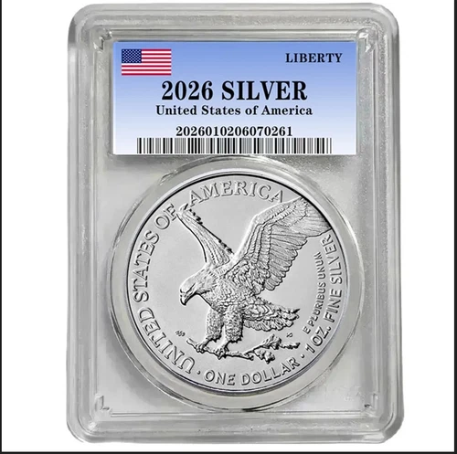 2026 1 oz American Eagle Silver Coin (BU)