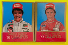 NASCAR Darrell Waltrip, 2 Collectible Matchbooks UNSTRUCK 1981 & 1985 Champion