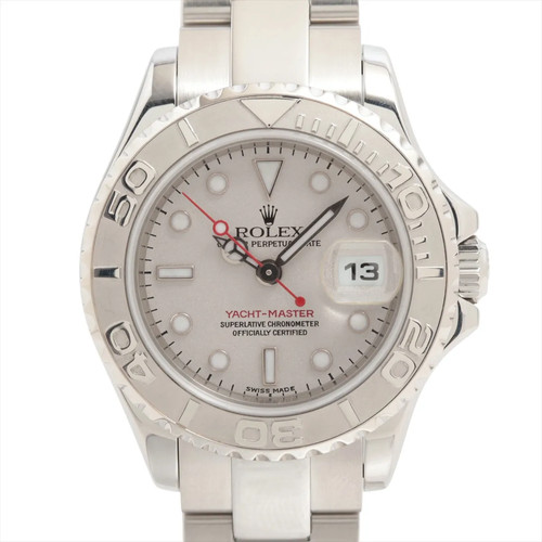 Rolex Yacht‑Master 169622 PT×SS SS AT Silver-Face