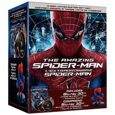The Amazing Spider-Man 3D - Limited Edition Collector's Set + Figurine [Blu-Ray]