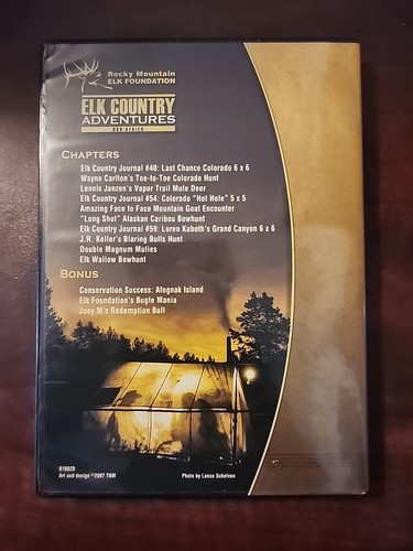 Elk Country Adventures on DVD Series VOL 1 - Rocky Mountain ELK Foundation - Imagen 2 de 2