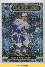 2021-22 Upper Deck Series 2 Dazzlers Blue Vasily Podkolzin #DZ-94 READ z6b