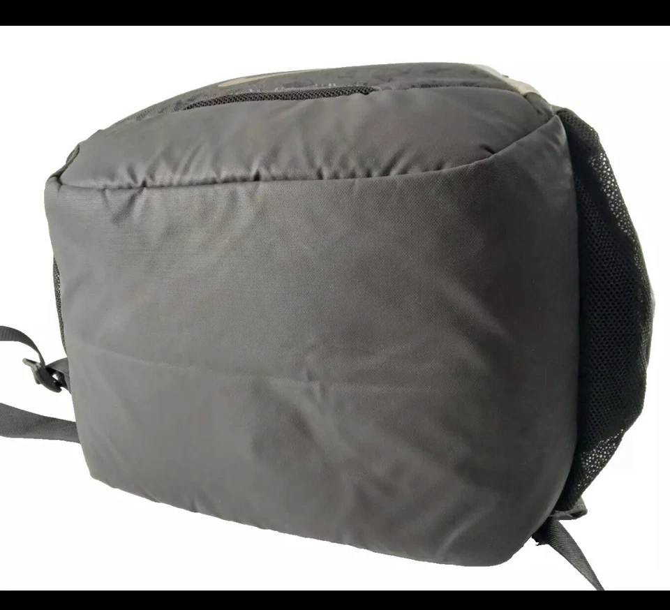 Nike ELITE Sistema de Cremallera Cuádruple Dorado y Negro MOCHILA Baloncesto Gimnasio Bolsa de Deportes Foto 4 de 4